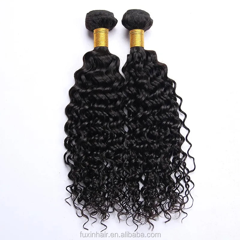 100% Brazilian Waterwave Virgin Human hair Bundles